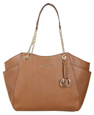 Produktbild von Michael Kors Jet Set Travel Große Kette Leder Schultertasche Gepäck