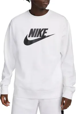 Zdjęcie produktu dla Nike Sportswear Club Fleece DQ4912-100, bluza, męska, biała