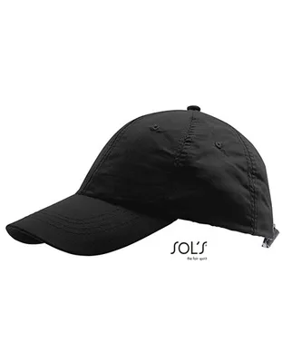 Produktbild von Six Panel Cap Meteor - Farbe: Black - Größe: One Size