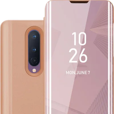 Image de Cadorabo Housse de téléphone portable pour OnePlus 8 en rose Cover Backcover Housse Book Case Booklet