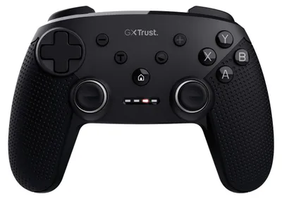 Obrázek produktu pro Trust GXT 542 MUTA, Joystick, Android, Nintendo Switch, PC, Tablet PC, iOS, Směrový kříž, Směrová tlačítka, Tlačítko Vybrat, Tlačítko Start, Tlačítko Turbo, Analogový/digitální, Kabelový a bezdrátový, Bluetooth/RF/USB