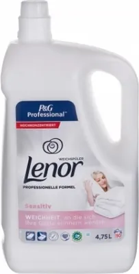 Zdjęcie produktu dla Lenor Sensitive Profesjonalny Płyn Do Płukania Tkanin Koncentrat 4,75l