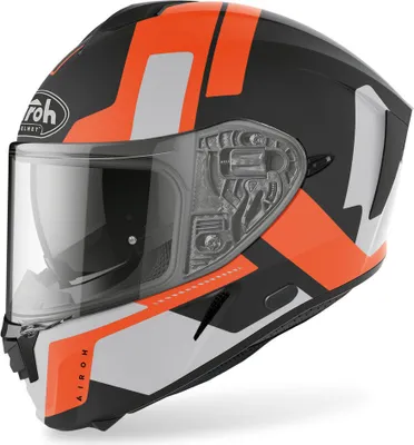 Zdjęcie produktu dla Kask Airoh Spark Shogun, czarny mat/pomarańczowy, XL (61/62)