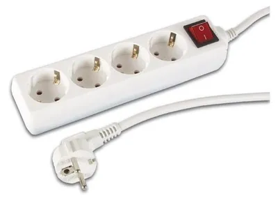 Image de Bloc Multiprise, 4 Prises Avec Interrupteur