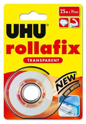 Produktbild von UHU Rollafix trasparente, Transparent, Tape, 1 Stück(e), Sichtverpackung