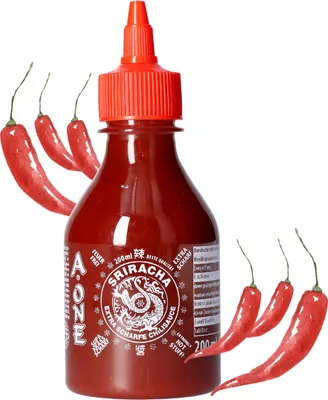 Produktbild von A-ONE Sriracha Sauce 200ml - Super Hot - Extra Scharf Chilli Sauce