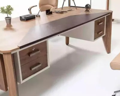 Produktbild von Büromöbel Einrichtung Schreibtisch Aktenschrank Couchtisch Tisch Schrank 3tlg.
