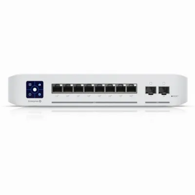 Produktbild von Ubiquiti UniFi Enterprise 8 PoE, Managed, L3, 2.5G Ethernet (100/1000/2500), Power over Ethernet (PoE), Rack-Einbau, Wandmontage