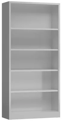Zdjęcie produktu dla Półka na akta Półka na książki Półka metalowa 5 OH 1945 x 920 x 420 mm jasnoszary X-540150