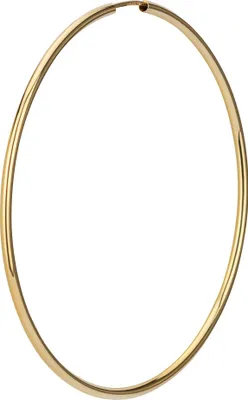 Produktbild von Einzel 585 Gelbgold Creole Ohrring Ohrschmuck 1,8mm Rund Goldohrring 60mm 9032