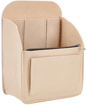 Image de Organiseur pour sac à dos de voyage, plusieurs compartiments, 19,5 x 12 x 26,5 cm, kaki
