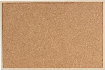 Immagine prodotto di Bacheca in sughero con cornice in legno - multifunzionale - 1 pezzo - 40 x 60 cm