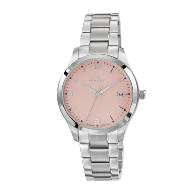 Obrázok produktu pre Dámske náramkové hodinky DUGENA Tresor Woman, quartz, puzdro z nehrdzavejúcej ocele, zafírové sklíčko, náramok z nehrdzavejúcej ocele, skladacia spona s tlačidlom, 10 barov