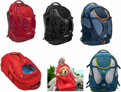 Produktbild von Kurgo G-Train K9 Pack Hunderucksack, Farbe:Tinte blau