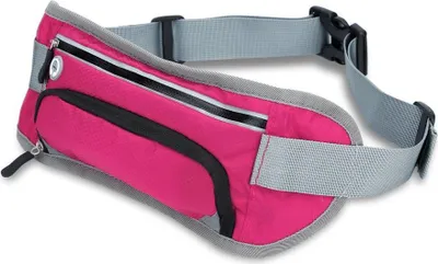 Produktbild von Cadorabo Sport Trinkflasche Bauchtasche in Pink Reflektierend Hüfttasche Gürteltasche Handytasche
