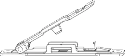Immagine prodotto di Serratura MACO per rivestimento in alluminio Tricoat-Evo