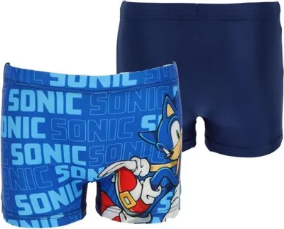 Produktbild von Sonic the Hedgehog Fearless Badehose Kinder 3/4 Jahre
