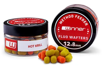 Obrázek produktu pro Method/Feeder Fluo Wafters 20g Červený Krill