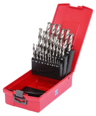 Obrázek produktu pro KS Tools 330.2623, Vrtačka, Sada vrtáků, Rotace po směru hodinových ručiček, Kov, Plast, Dřevo, 118°, Rychlořezná ocel HSS-G