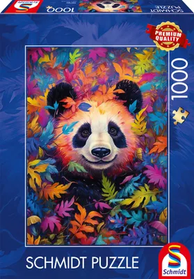 Produktbild von Pandabär im Regenbogenwald (1000 Teile)