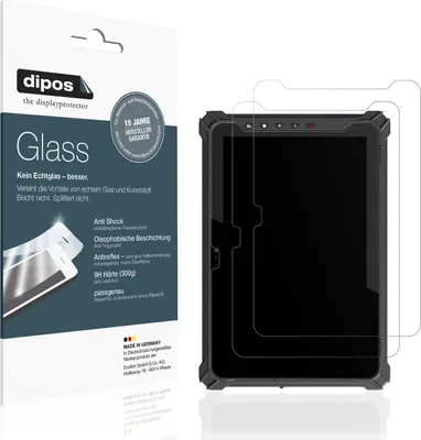 Immagine prodotto di 2x Pellicola Protettiva per iEdge T10W 10.1 Zoll Protezione opaco Vetro Flessibile 9H dipos