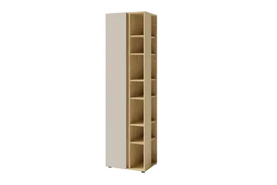 Produktbild von KINDERREGAL LIBU 04 55/40/195 in Sandbeige / Geölte Eiche
