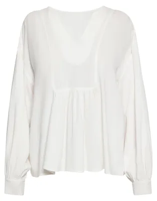 Image de Chemisier ALBEE pour femme - blanc cassé, taille L