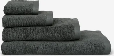 Produktbild von Marc O' Polo Handtuch Timeless Uni  Towel Farbe Anthracite Größe 50x100