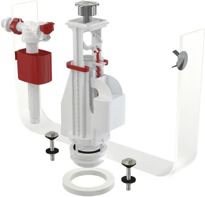 Produktbild von Alcadrain SA08A 1/2" CHROM Spülgarnitur mit Doppeltaste
