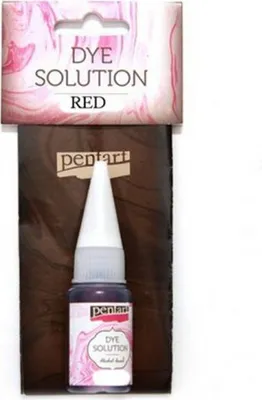 Immagine prodotto di PENTART Soluzione colorante a base di alcol, 10 ml, rosso