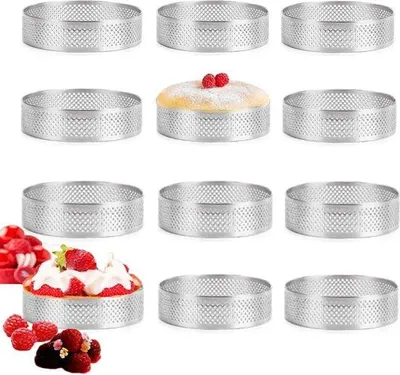 Produktbild von Backringe 8cm für Selbstgemachte Torten und Kuchen