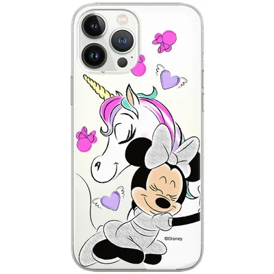 Zdjęcie produktu dla Etui do Samsung A14 4G/5G Minnie 036 Disney Nadruk częściowy Przeźroczysty