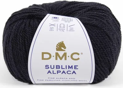 Immagine prodotto di DMC Sublime Alpaca – pregiato filato per lavoro a maglia a mano, 50% alpaca pregiata e 50% lana degli altipiani (Colore 2)