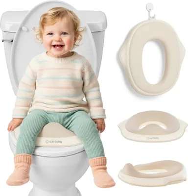 Produktbild von Toilettendeckel Toilettensitz Kinder  WC-Sitz beige Sun Baby