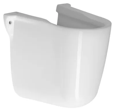 Zdjęcie produktu dla SPIRAL Ceramiczna osłona syfonu, półkolumna, biała