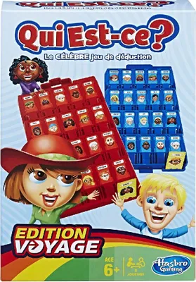 Produktbild von Hasbro Guess Who? Grab and Go, Abzug, Kinder, Junge/Mädchen, 6 Jahr(e), 161 mm, 49 mm
