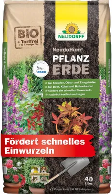 Produktbild von Neudorff NeudoHum PflanzErde 40 Liter torffreieErde