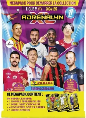Immagine prodotto di Starter pack - PANINI - Adrenalyn XL Ligue 1 McDonald's 2024-2025 - Cartella e cartoline