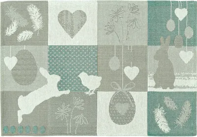 Produktbild von Sander - Gobelin Tischset - Happy Easter - Ostern - Farbe- 16