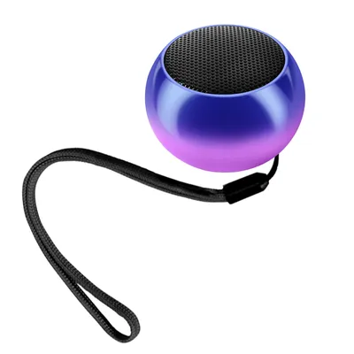 Imagen del producto de Moxie, altavoz Bluetooth mini, batería con autonomía de 3 horas, diseño compacto, color violeta