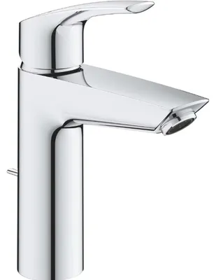 Produktbild von Grohe Einhebel-Waschtischbatterie Eurosmart 23322-3 M-Size Zugstangen-Ablaufgarnitur chrom