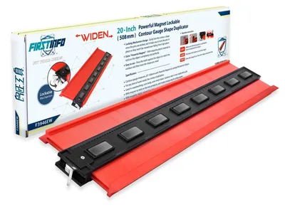 Produktbild von Solidchoice – Konturmessgerät aus Metall, 508 mm, für Profilkopie