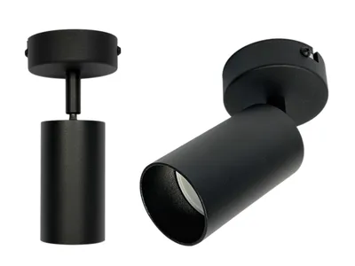 Zdjęcie produktu dla Lampa Sufitowa LED Kinkiet Spot Oprawa Halogenowa GU10 Ruchoma Natynkowa