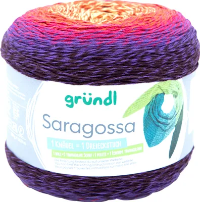 Immagine prodotto di Gründl Saragossa colore pidocchioso bobble 250 g 1000 m LL; 50% cotone/50% poliacrilico 01