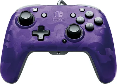 Produktbild von PDP Faceoff Deluxe+ Audio, Gamepad, Nintendo Switch, Nintendo Switch Lite, Nintendo Switch OLED, D-Pad, Home button, Analog / Digital, Kabelgebunden, USB