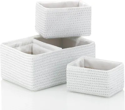 Produktbild von Kela Korb-Set Rimossa PP-Kunststoff weiß 5tlg, 21781