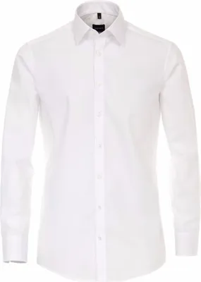 Produktbild von VENTI Herren Businesshemd Extralanger-Arm 69er Modern-Fit Weiß 43
