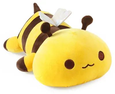 Image de Peluche d'abeille, 50 cm, style kawaii, pour enfants