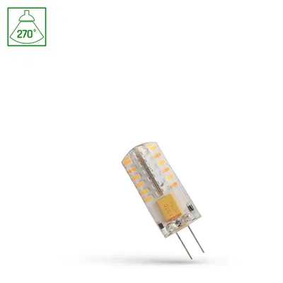 Produktbild von Spectrum LED Leuchtmittel Stiftsockel 2W G4 klar 165lm warmweiß 3000K 270°