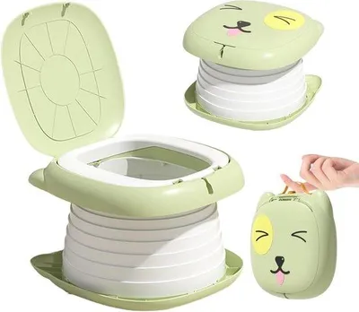 Produktbild von Tragbare Toilette für Kinder – faltbar – sicher und stabil – ideal für unterwegs